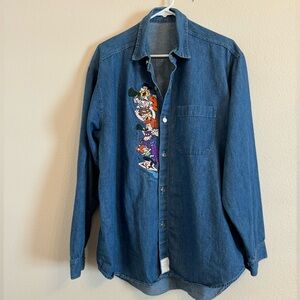 Vintage 1991 Flintstones Denim Unisex Shirt